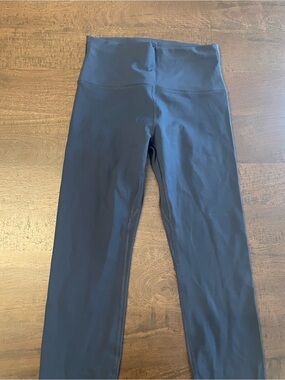 High-Waist Aritzia golden leggings - Navy